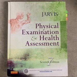 Nursing Jarvis Health assessment hard cover